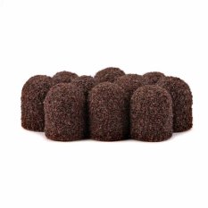 Brusné kloboučky hnědé 10mm / 60, 10ks