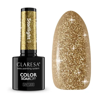Gél lak CLARESA® Starlight 1, 5g