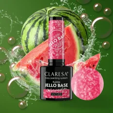 Gél lak CLARESA® Bubble Jello Base Watermelon, 5g