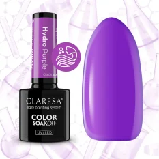 Gel lak CLARESA® HYDRO PURPLE (poloprůsvitný), 5g