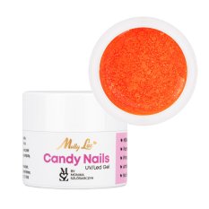 MollyLac Candy Nails UV/LED Gel Light Candy Orange, 5g