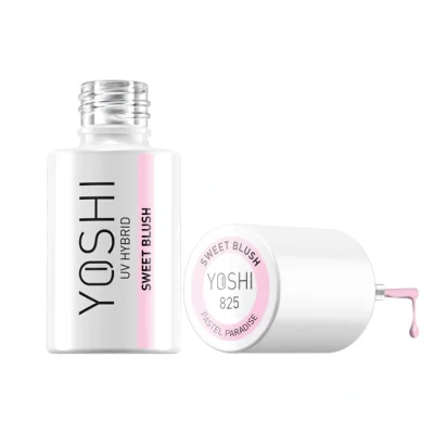 Gél lak YOSHI Pastel Paradise - Sweet Blush 825, 6ml