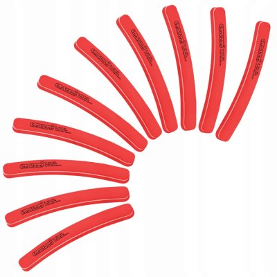 Penový pilník banán červený 120/180 - 10ks