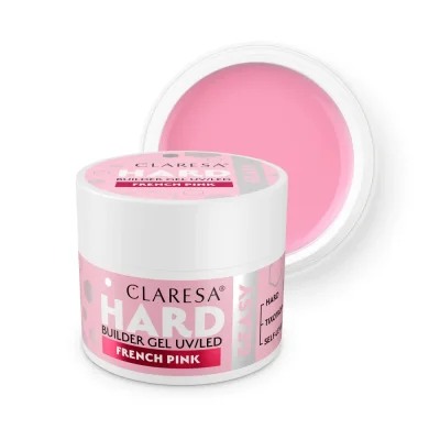 CLARESA® Stavebný gél na nechty HARD & EASY Builder gel FRENCH PINK, 45g