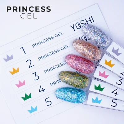 YOSHI Princess Gel  No1 - SILVER, 5g