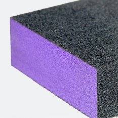 Brúsny blok na pedikúru - fialový