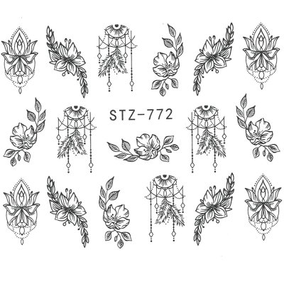 Vízmatricák körmökre STZ-772