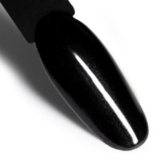 Prášek na nehty Glass Effect Black - 12