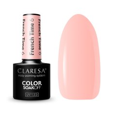Gél lak CLARESA® French Time 6 (polopriehľadný), 5g