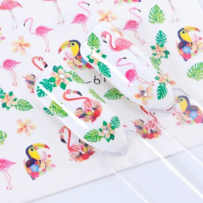 Vodolepky na nechty Flamingo STZ-672