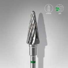 Staleks Karbidový brúsny nadstavec - “cone” green - FT71G060/14