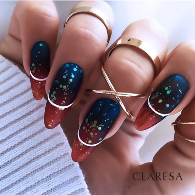 Gél lak CLARESA® GLITTER 01, 5g