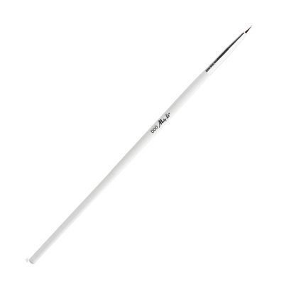 Zdobící štětec - bílý, 000 - 6mm