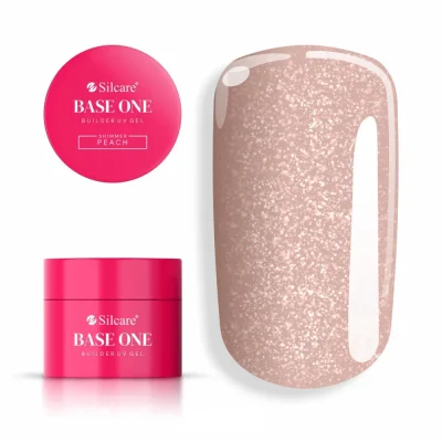 Silcare Base One UV Gel Shimmer PEACH, 15g