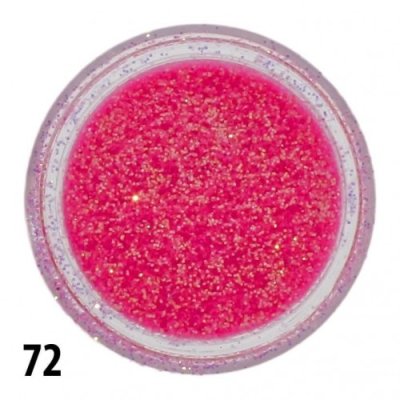 Csillámpor - rózsaszín - 72
