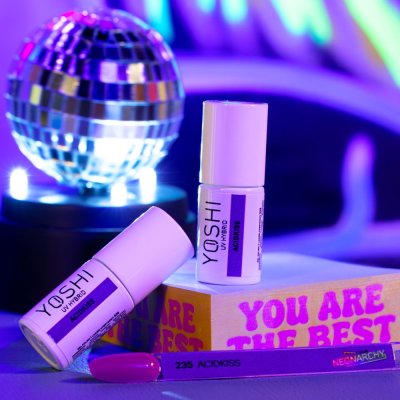 Gél lak YOSHI Neonarchy - Acidkiss 235, 6ml