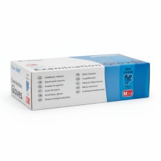 Batist Nitrilové rukavice nepúdrované, modré, 100ks, M