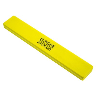 SUNONE Penový pilník rovný žltý 240/320