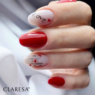 Gel lak CLARESA® RED 419, 5g