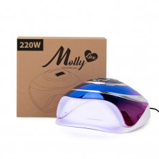 MollyLux Lampa na nechty dual UV/LED 220W Z7 holo rainbow