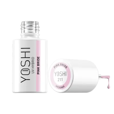 Gél lak YOSHI Wedding - Pink Bride 211, 6ml