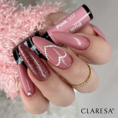Claresa Pink 517, Full Glitter 5
