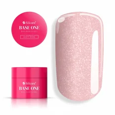 Silcare Base One Shimmer Misty ROSE Gel, 15g