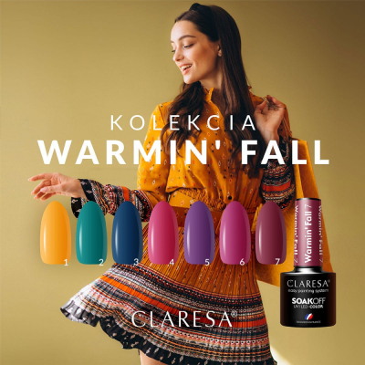 Gél lakk CLARESA® Warmin’ Fall 1, 5g