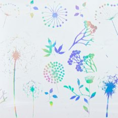 Átlátszó holografikus transzferfólia 100cm - 10-8