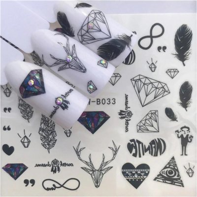Vodolepky na nechty Diamond YZW-B033