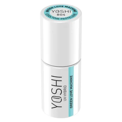 Gél lak YOSHI Cooltove Pastelove - Green Love Machine 804, 6ml