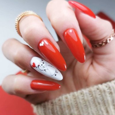 Gel lak CLARESA® RED 412, 5g