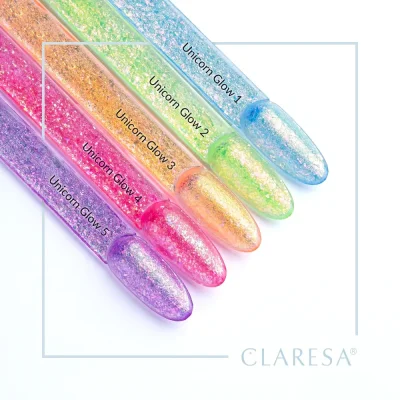 Gel lak CLARESA® UNICORN GLOW 5, 5g