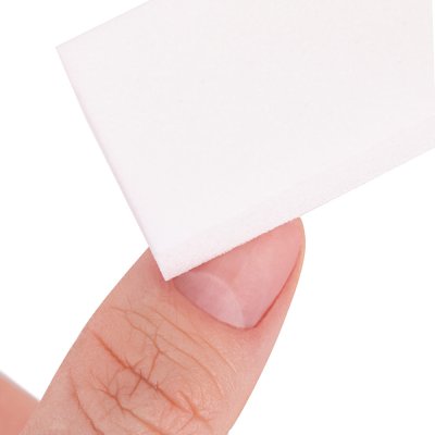 Blok na nechty  - biely 150/150