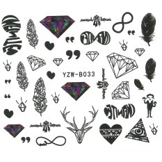 Vodolepky na nechty Diamond YZW-B033