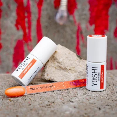 Gél lak YOSHI Heartcore - Heartheart 192, 6ml