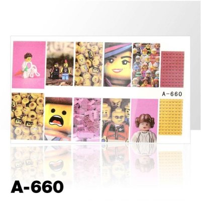Vodolepky na nechty Lego A-660