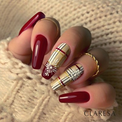 Gél lakk CLARESA® COZY RED, 5g