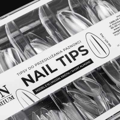 Clear tippek ragasztófelület nélkül, 2-ös modell, 100 db