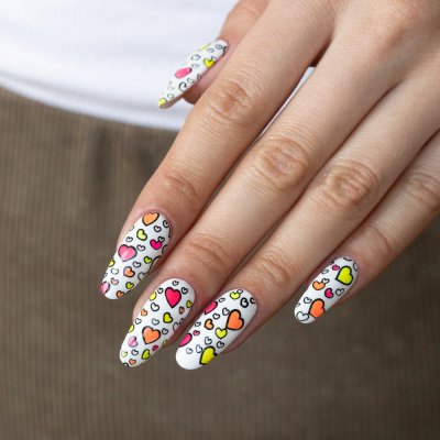 Lak na pečiatkovanie nechtov Molly Nails PRO Stamping 10ml, č.2 - čierny