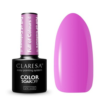 Gél lak CLARESA® Full Of Colours 4, 5g
