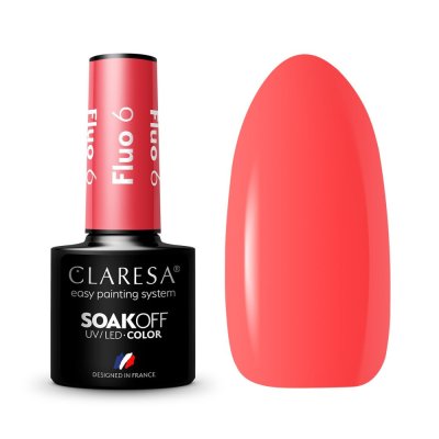 Gél lakk CLARESA® FLUO 6, 5g