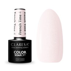 Gel lak CLARESA® French Time 4 (poloprůhledný), 5g