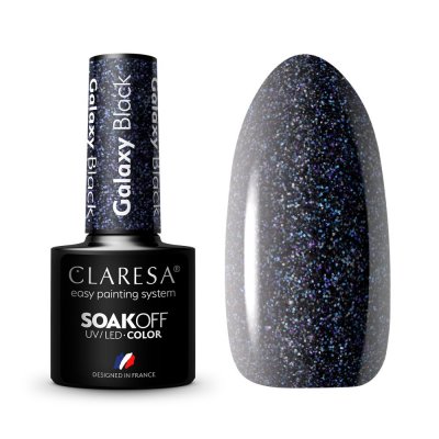 Gél lak CLARESA® Galaxy Black, 5g