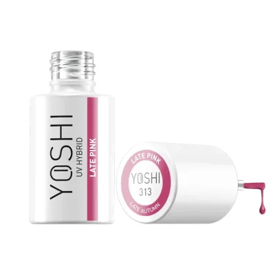 Gél lak YOSHI Late Autumn - Late Pink 313, 6ml