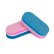 Mini buffer rovný pink/blue 100/180