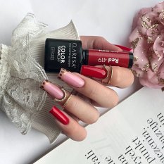 Gél lakk CLARESA® RED 419, 5g