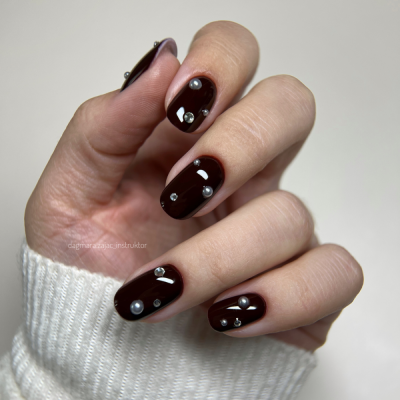 Gél lak YOSHI Free Spirit - Mystic Mahogany 137, 6ml