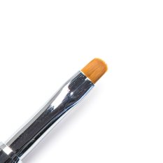 Master Brush Štetec na gél Oval č.4 kratší vlas - rose gold