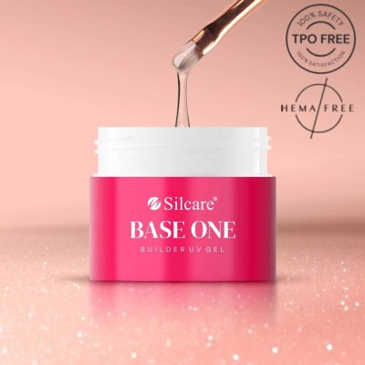 Silcare Base One UV Gel Shimmer Vanillia ROSE, 15g